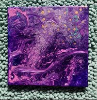 Lightning Bugs on Lilac Tree