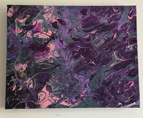 Cosmic Koi Ascending From A Sea Of Gems